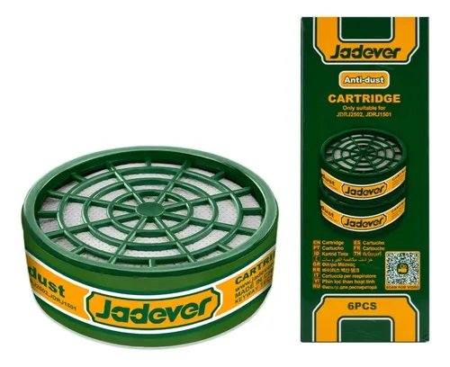 CARTUCHO DE CARBON ACTIVADO P/POLVO, HUMO JADEVER