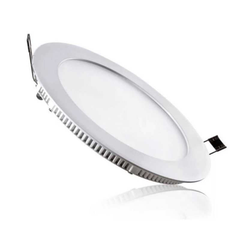 PLAFON BLANCO EMBUTIR CIRCULAR MACROLED 6W 6000K