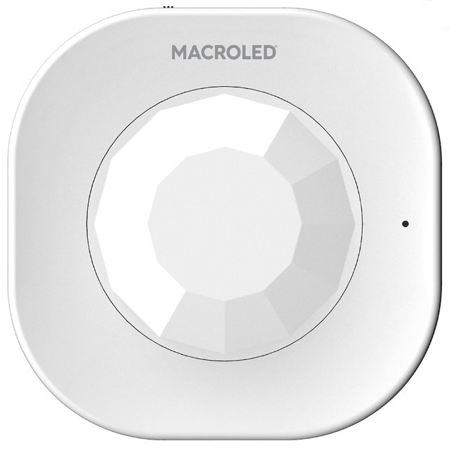 SENSOR DE MOVIMIENTO SMART DE TECHO BLANCO MACROLED