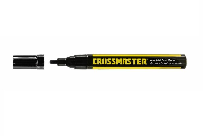 MARCADOR INDELEBLE NEGRO X 2 CROSMASTER