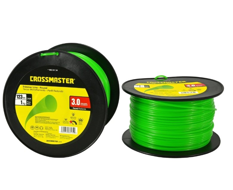 TANZA MONOFILAMENTO 3MM X MTS REDONDA CROSSMASTER
