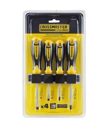 SET DESTORNILLADORES 4PCS CROSS