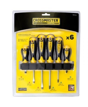 SET DESTORNILLADORES 6PCS CROSS