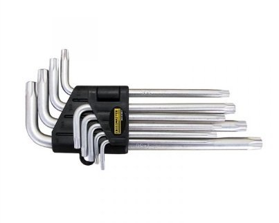 JGO 9 LLAVES TORX CROSS T-10 a T-50
