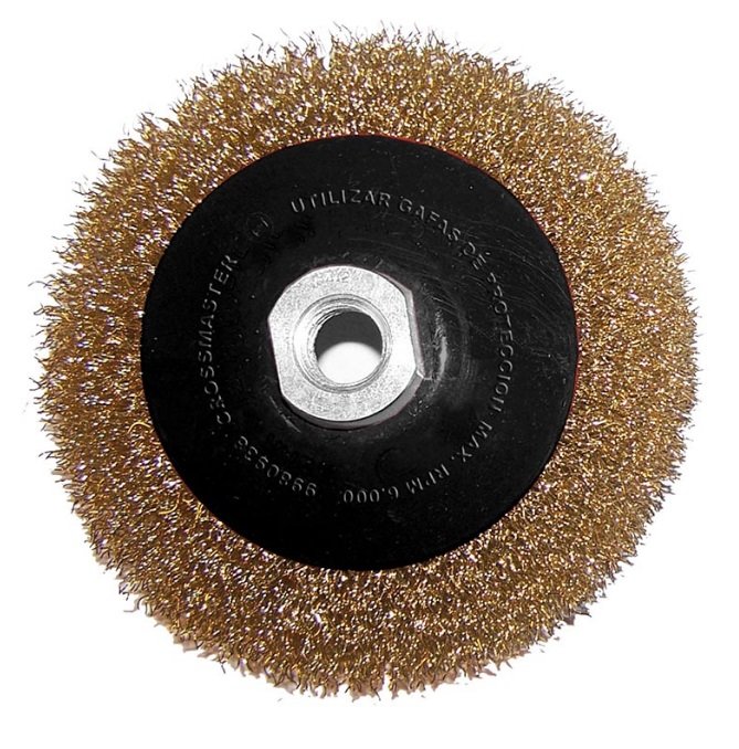 CEPILLO ALAMBRE CONI CROS 100mm riz