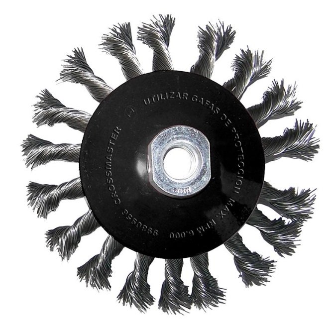 CEPILLO ALAMBRE CONI CROS 100mm tre