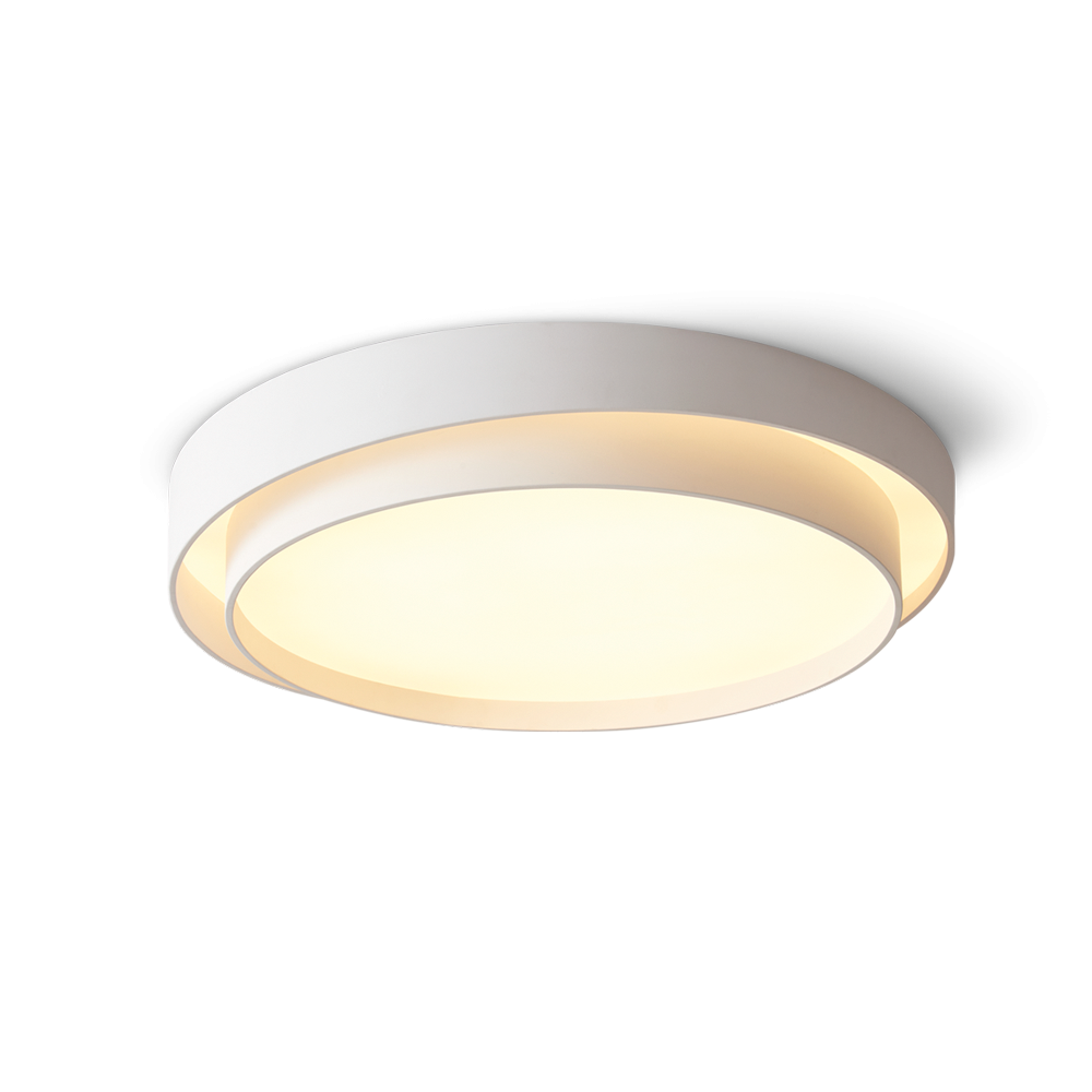 PLAFON SALO L CIRCULAR ALUMINIO BLANCO 60CM 108W LED