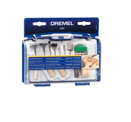 KIT LIMPIEZA Y PULIDO 20 PZ DREMEL 684-01