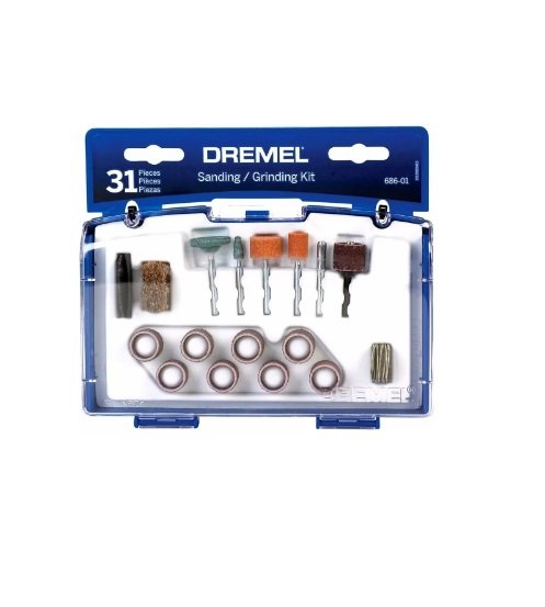 KIT DREMEL LIJAS/ESMERIL 31 ACCS 686-01