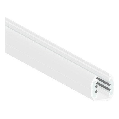 RIEL DE ALUMINIO 3 METROS BLANCO TEXTURADO - 1 EFECTO