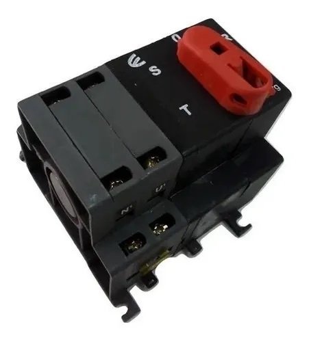 40604N/2 SELECTORA DE FASE TRIFASICA 0-R-S-T + NEUTRO 40A