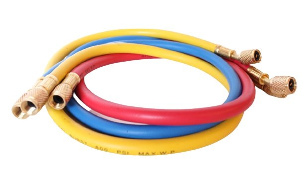 JUEGO DE MANGUERAS 4000PCI 90CM P/GAS R410 MANIFOLD