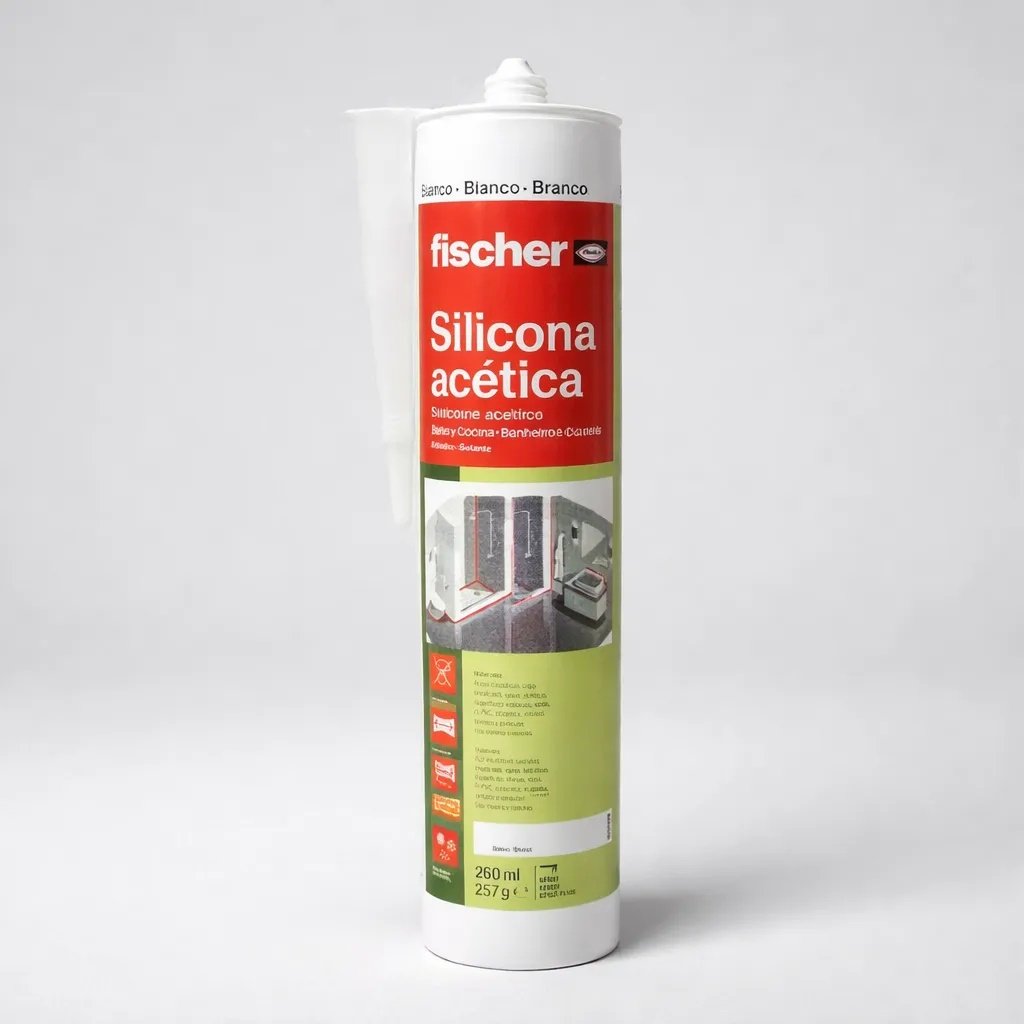 SILICONA FISCHER BLANCA ACETICA 260ML