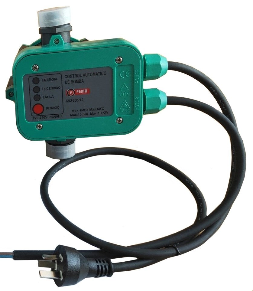 REGULADOR DE PRESION AUTOMATICO P/ BOMBA 1.5BAR FEMA