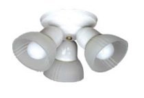 APLIQUE 3 LUCES BLANCO P-352