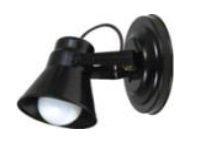 SPOT 1 LUZ FERRO S-120 BLANCO/NEGRO