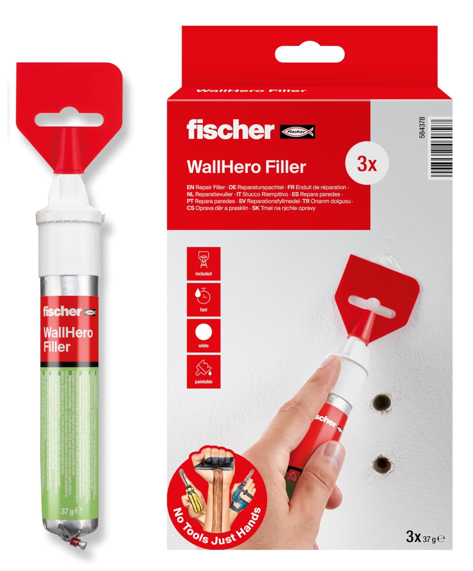 REPARADOR DE PARED WALLHERO FISCHER 37G