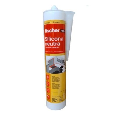 SILICONA NEUTRA FISCHER NEGRA 260ML