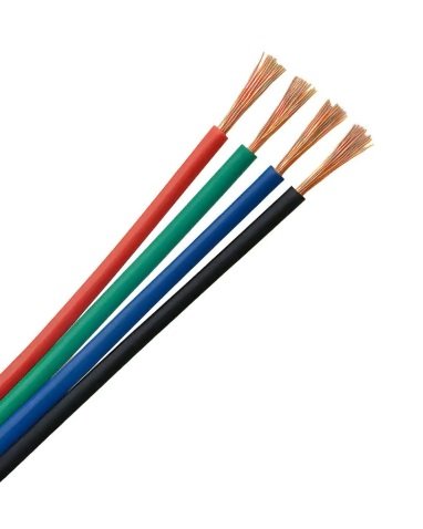 CABLE RGB 4 X 0.50 MM PARA LED