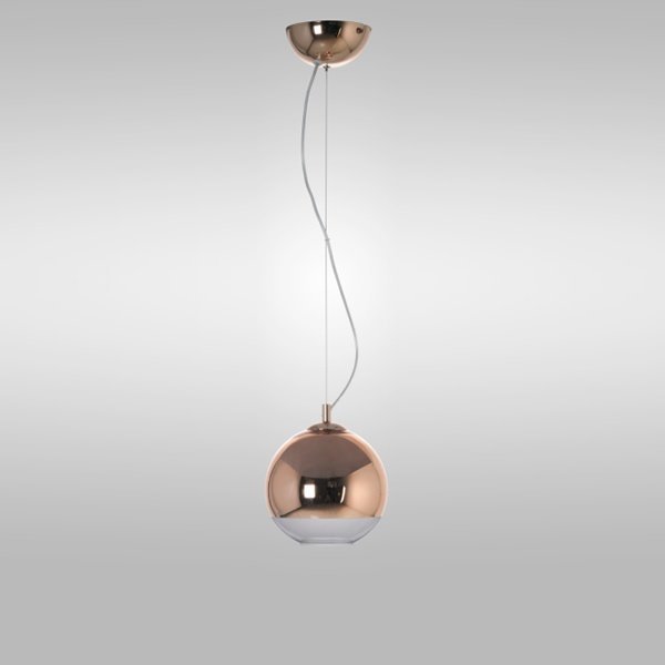 COLGANTE BOCHA COBRE CHICA GLO-COB-S