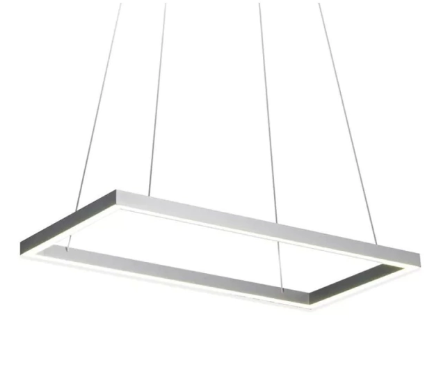 COLGANTE QUADRA 30X120 LED 39W CALIDO 3000K