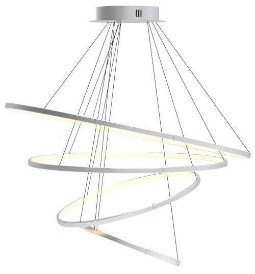 COLGANTE SATURNO 4 AROS 4000K 40/50/60/70CM C/2.2MTS LARGO