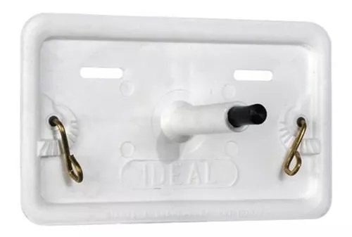 TAPA DE INSPECCION PLASTICA CON BOTON IDEAL