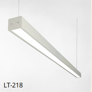 LISTON INDULAR SUSPENDIDO 60CM NEGRO 2 TUBOS LT-209