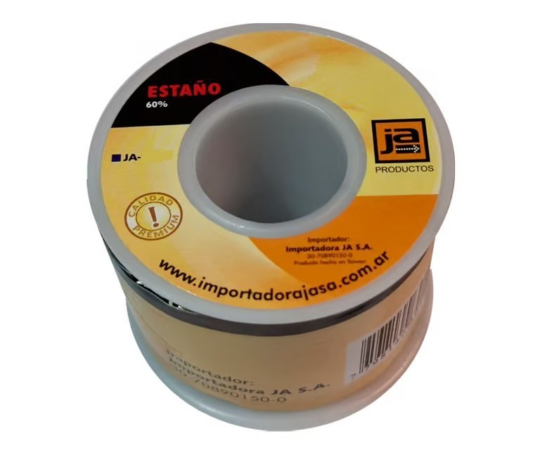 ESTAÑO BOBINA 250GR JA 2MM