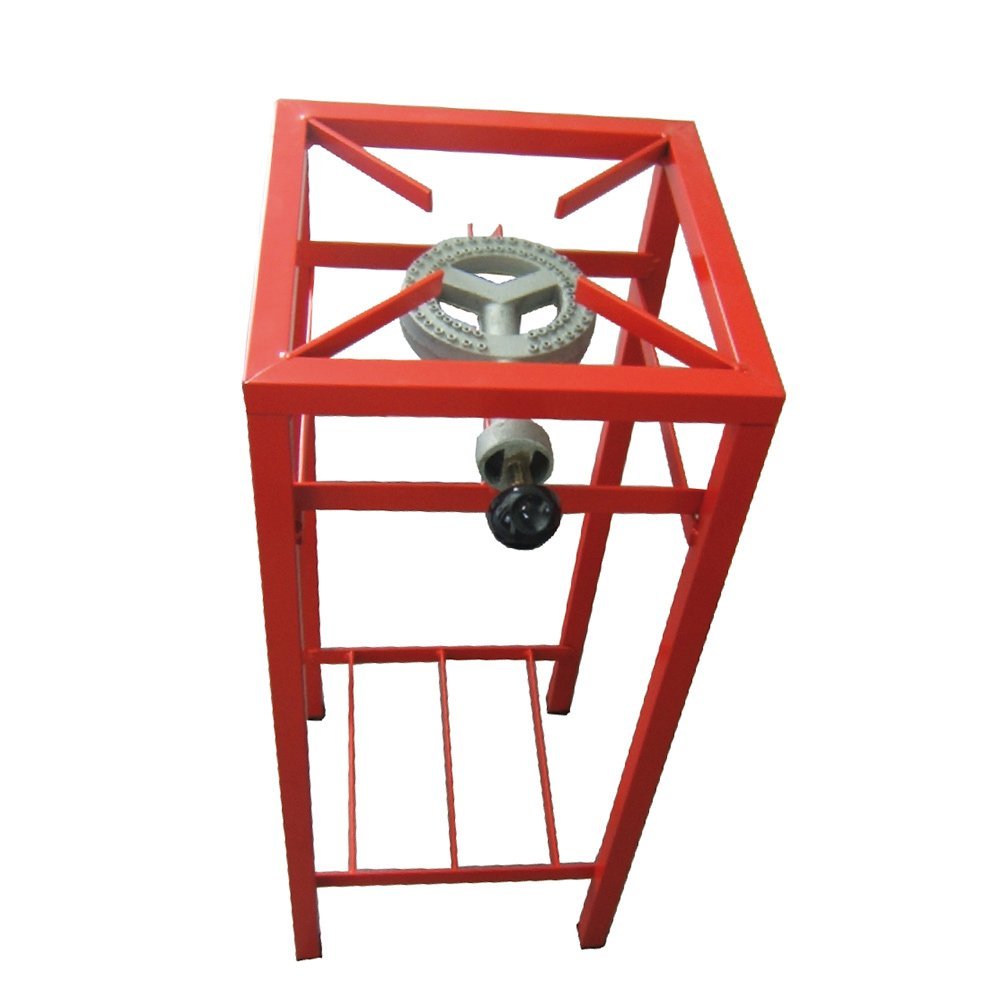ANAFE INDUSTRIAL FOCO ROJO ALTO SIMPLE 80CM H/ALUM
