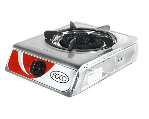 ANAFE S 1 HORNALLA FOCO ACERO INOX. C/ENCENDIDO 24031/6