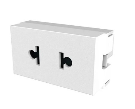 TOMACORRIENTE BIPOLAR 125/250Vca-10/15A BLANCO PLATINUM