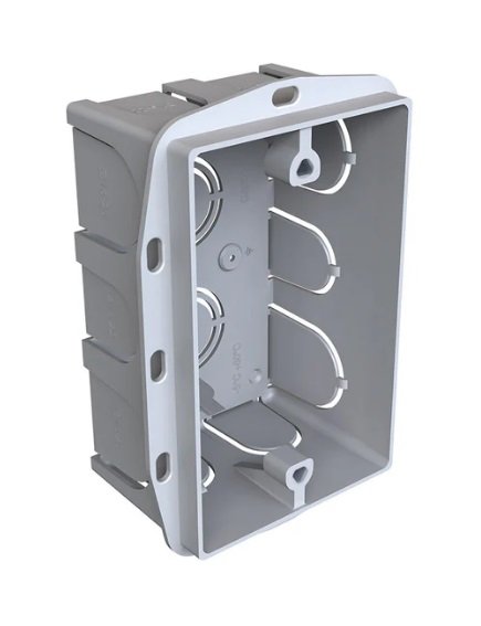 CAJA DE EMBUTIR RECTANGULAR 5X10 JELUZ PVC
