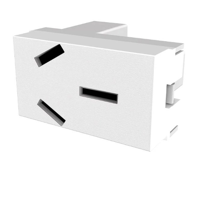 MODULO TOMA 20A PLATINUN BLANCO