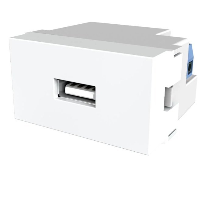 TOMA USB 1A BLANCO JELUZ JL