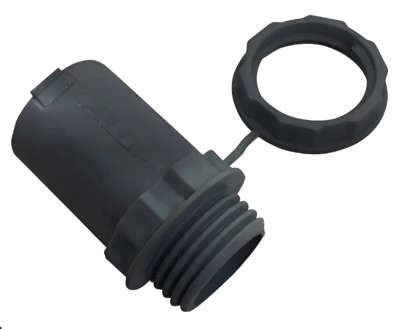 CONECTOR KALOP 25 MM NEGRO