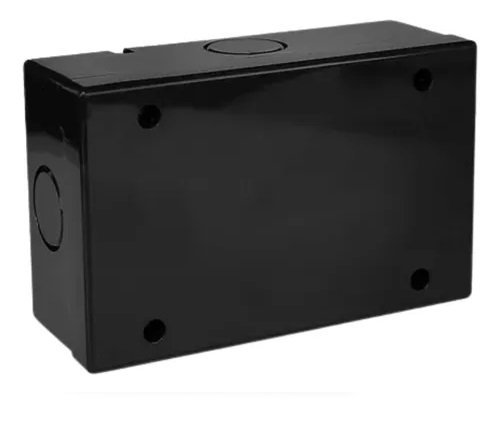 CAJA IP40 SIGMA 4 MODULOS NEGRA