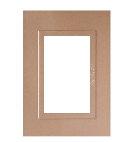 TAPA 5X10 ZEN METALS BRONCE  KALOP