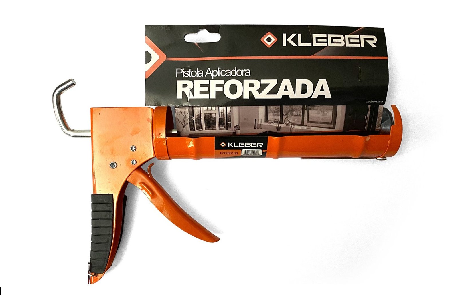 PISTOLA APLICADOR SILICONA NARANJA KLEBER