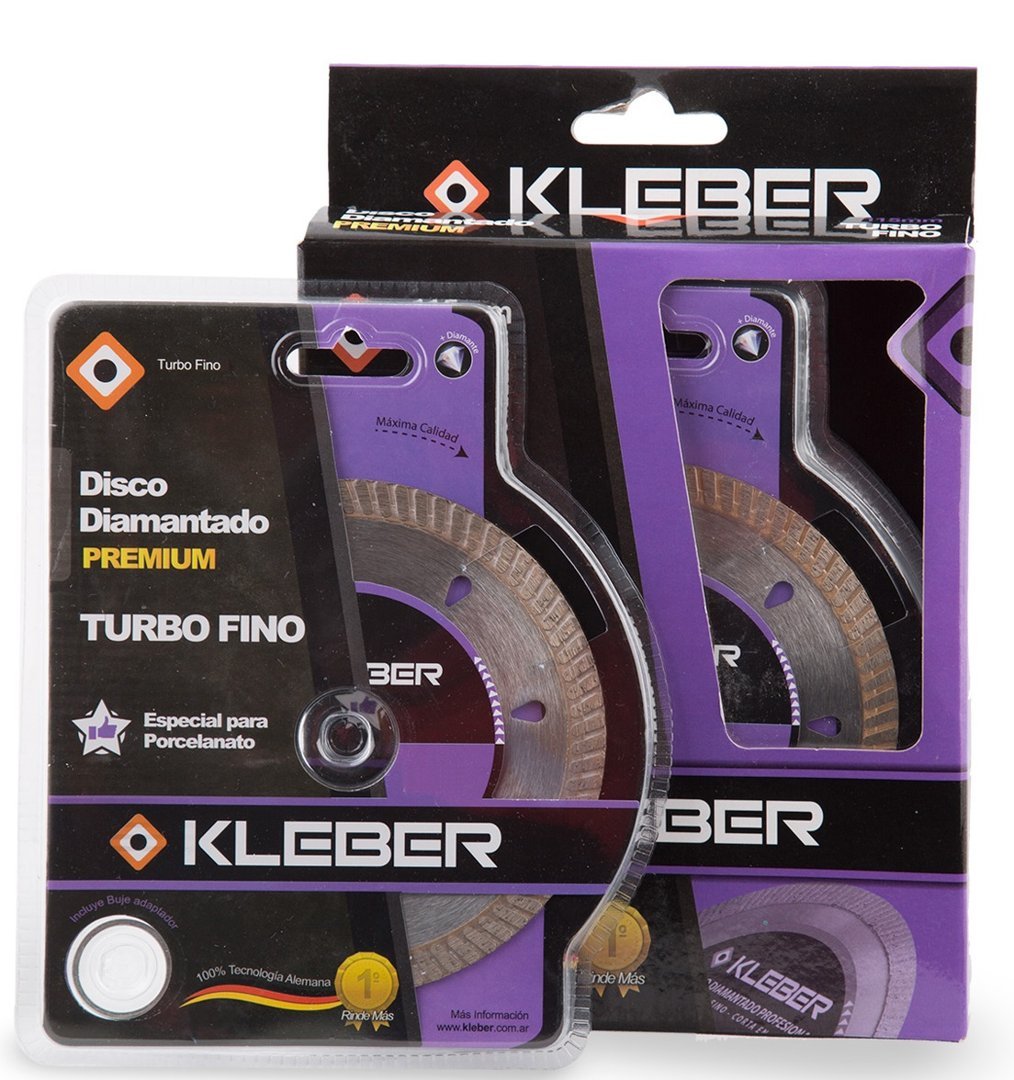 DISCO KLEBER 180 MMTURBO FINO PORCELANATO