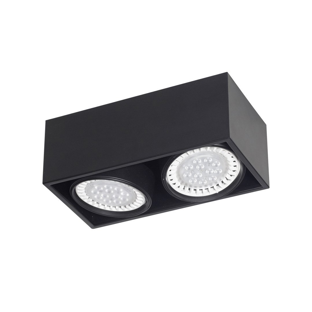SPOT BERDY DOBLE EXTERIOR CARDANICO BLANCO AR111