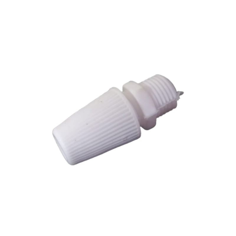 PRENSACABLE PLASTICO CONICO BLANCO ILUMINACION