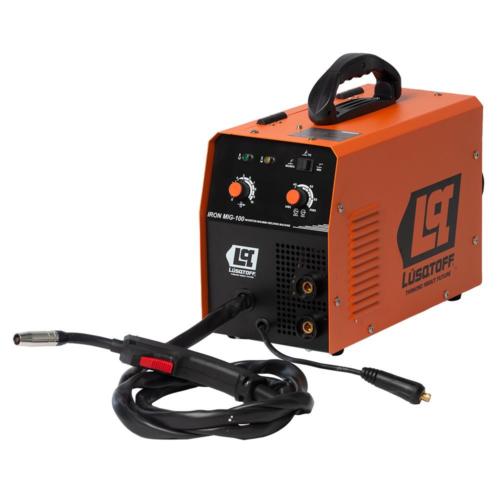 SOLDADORA INVERTER LUSQTOFF IRON MIG-100 90A MMA-MIG