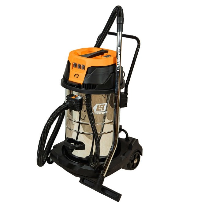 ASPIRADORA INDUSTRIAL 80LTS  LUSQTOFF 3000W 3 MOTORES