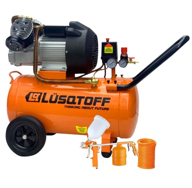 COMPRESOR LUSQTOFF 50 LT 2 HP LC-2550B