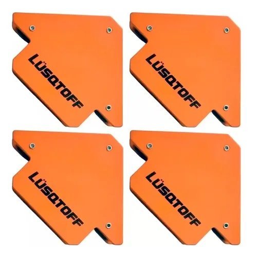 SET ESCUADRAS MAGNETICAS 3 LUSQTOFF (4 UNIDADES)