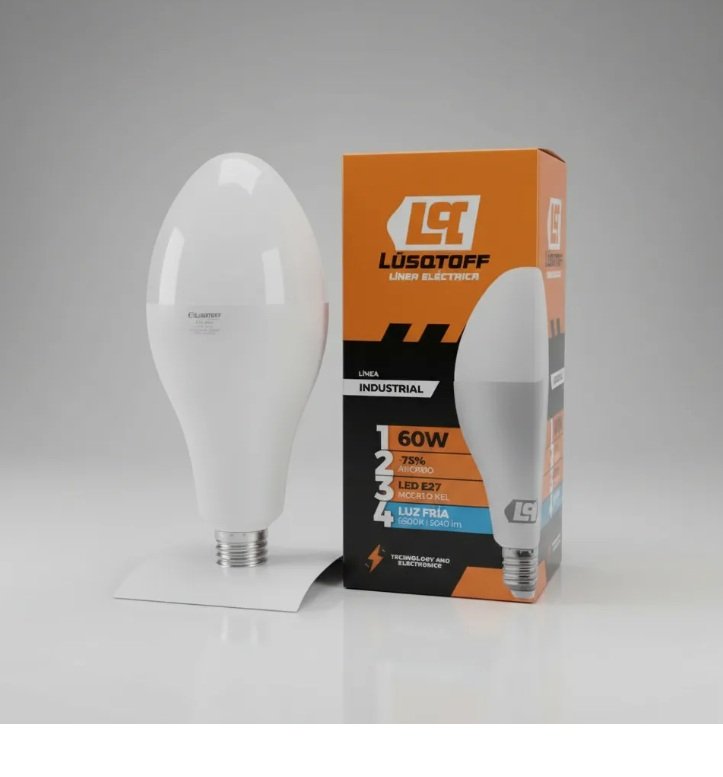 LAMPARA MAGNOLIA 60W 6500K E27 LUSQTOFF