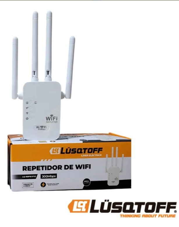 REPETIDOR DE WIFI 300MPS LUSQTOFFLQ-REPWIFI10