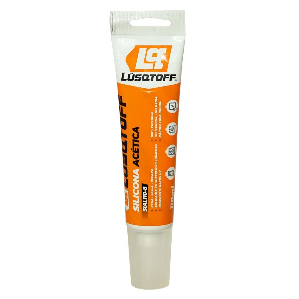 SILICONA ACETICA 110ML LUSQTOFF