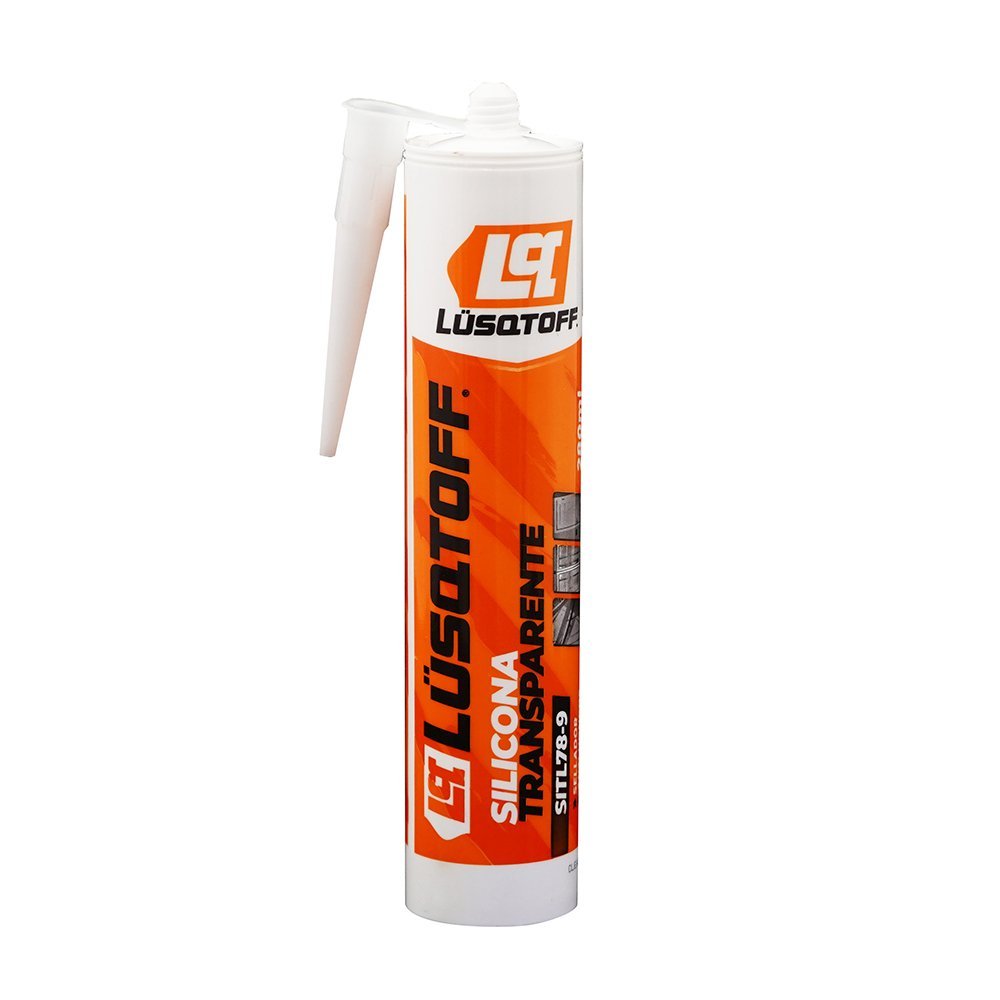SILICONA TRANSPARENTE ACETICA 78% LUSQTOFF